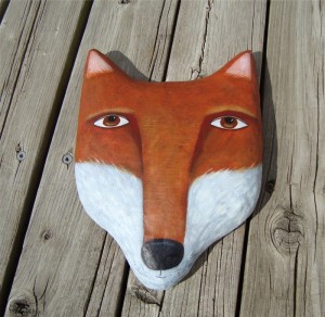 folk art fox
